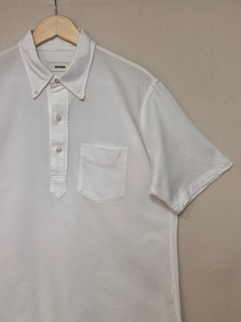 Buck Mason Popover Polo M